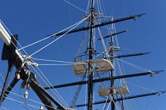 18A Replica Of The HMS Beagle Fitzroy Darwin Ship From The Front At Museo Nao Victoria Near Punta Arenas Chile.jpg